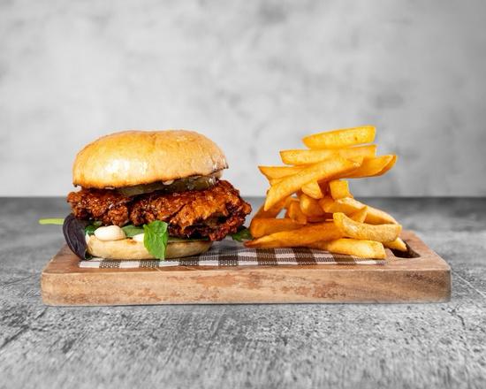Fried Chicken Burger